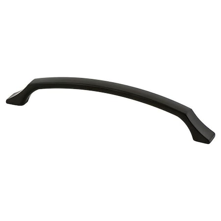 Berenson Berenson 1221-1055-P 160 mm CC Century Edge Pull with Matte Black 1221-1055-P